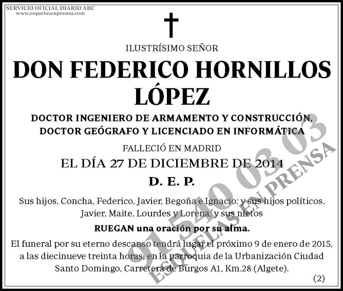 Federico Hornillos López